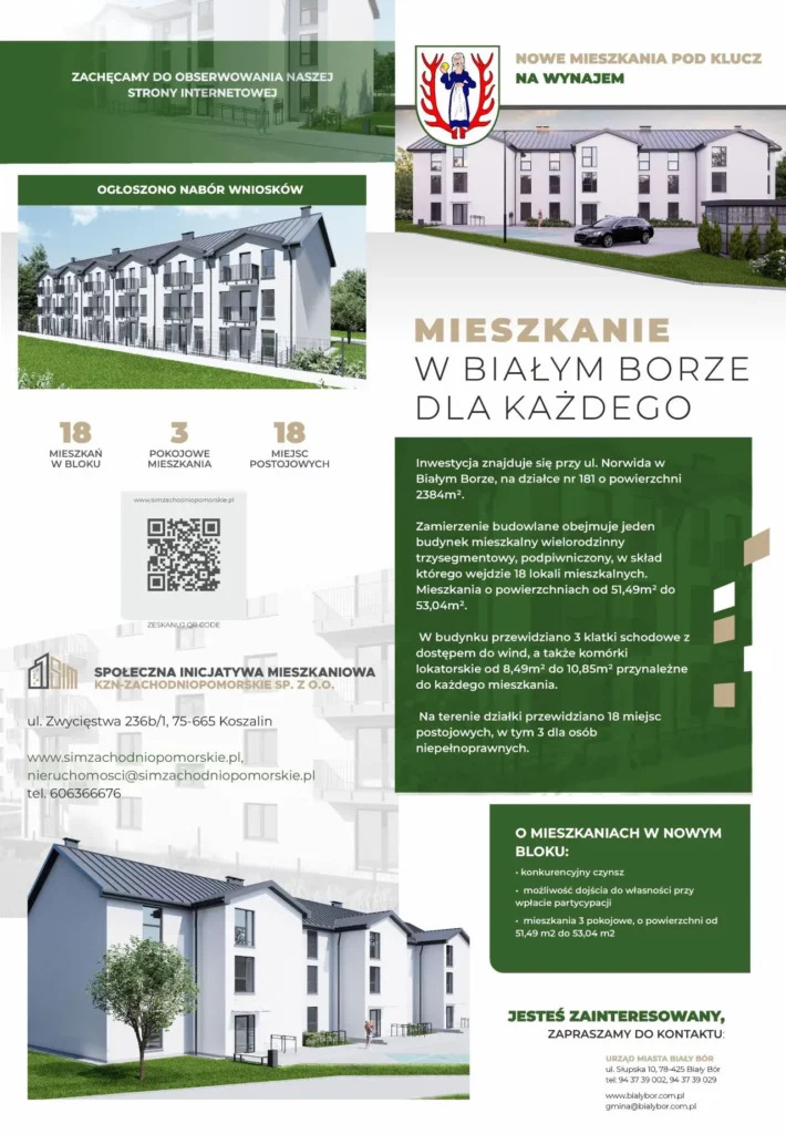 Ogłoszenie o naborze uzupełniającym wniosków na najem mieszkań SIM-KZN